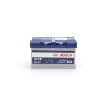 Akumulator BOSCH S4 E11 S&S EFB (80Ah/800A)