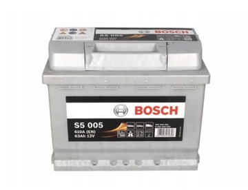 Акумулятор 63AH 610A BOSCH S5 PowerFrame S5 005 найпотужніший