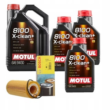 Масляний фільтр Motul x-clean 5w30 для BMW X5 E70 3.0 d