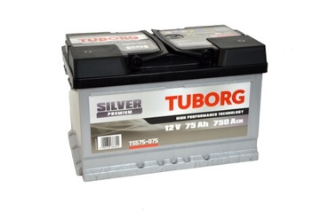 Акумулятор Tuborg Silver TS575-075 12V 75ah 750a
