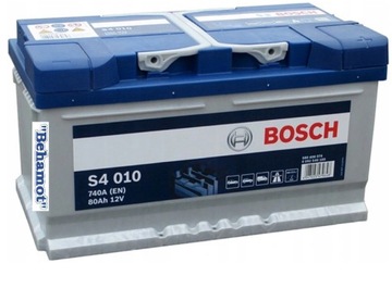 Akumulator Bosch 12V 80Ah/740A S4010