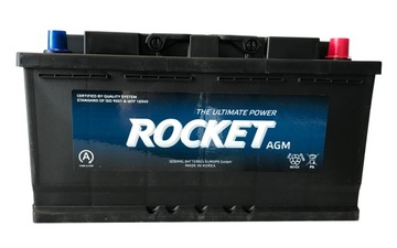 Акумуляторна батарея Rocket AGM 12V 80ah 800A p+