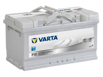 Akumulator Varta SilverD 12V 85Ah 800A P+ F19