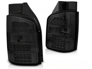 Светодиодные задние фонари VW T5 03-09R LED SMOKE
