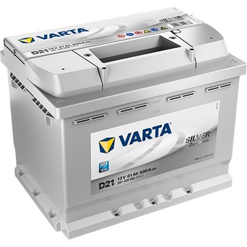 Акумулятор Varta Silver Dynamic 12V 61AH 600A D21
