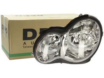 LAMPA REFLEKTOR LEWY MERCEDES KLASA C W203 03-07