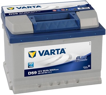 AKUMULATOR VARTA BLUE DYNAMIC 60AH 540A D59