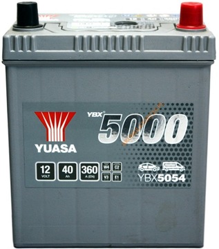 Yuasa YBX5054 12V 40ah 340A автомобильный аккумулятор