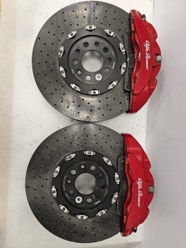 Набор керамических дисков Alfa Romeo Giulia QV Ceramik