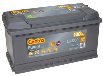 Акумуляторні центри Futura 100ah 900A CA1000