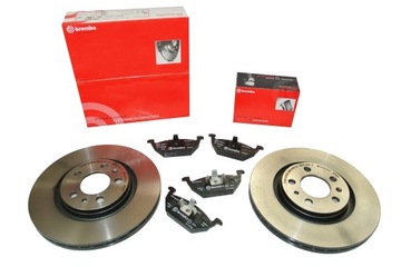 Brembo диски + колодки передні BMW 5 F10 F11 330 мм