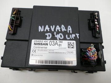 NISSAN NAVARA D40 2.5 D модуль комфорта водителя 12