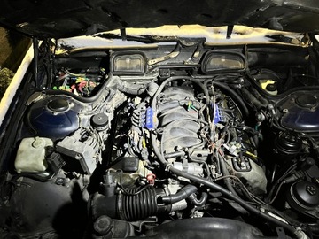 Двигун стійки M62B44 BMW E38 V8 740i 286 к. с. E39 540i ще в машині своп