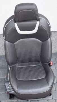 CITROEN C5 III правое пассажирское сиденье кожа коричневый