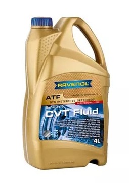 МАСЛО RAVENOL ATF CVT FLUID 4L SYNT.  СК. Безступінчастий