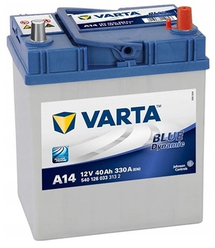 Акумуляторна батарея Varta BLUE 40AH 330A A14