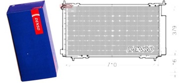 Радіатор кондиціонера HONDA CR-V (02 -) 2.0 і 16V