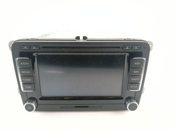 РАДІО GPS НАВІГАЦІЙНИЙ ЕКРАН VW GOLF V 1T0035680F