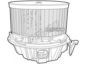 DENSO DEA37001 ВНУТРІШНІЙ ВЕНТИЛЯТОР