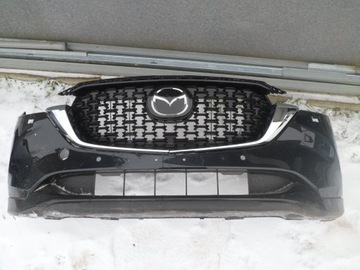 Mazda CX5 lift II бампер решетка гриль логотип радар 21-