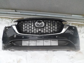 Mazda CX5 lift II бампер решітка гриль логотип радар 21 -