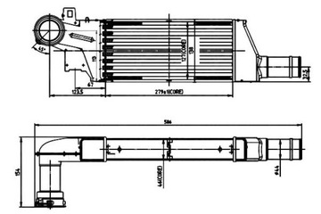 ИНТЕРКУЛЕР OPEL CORSA C 1,3-1,7 CDTI COMBO TIGRA