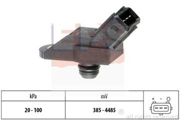 Czujnik ciśnienia w kolektorze ssą EPS 1.993.010