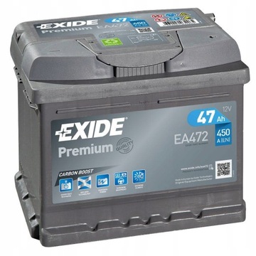 EXIDE PREMIUM EA472 47Ah 450A