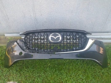 Mazda CX5 lift II бампер решітка гриль логотип радар 21 -