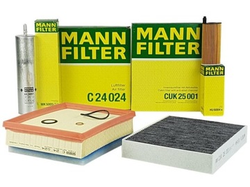 MANN комплект фільтрів BMW 3GT F34 318D 320D 325d