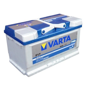 VARTA BLUE 80AH 740a (F17)