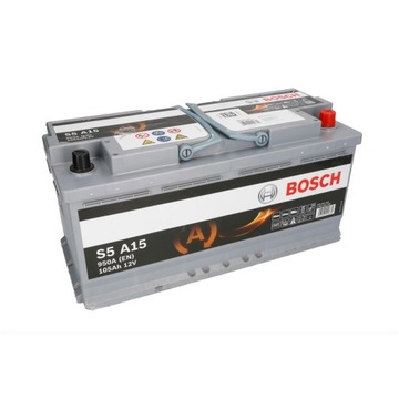 Акумулятор BOSCH AGM S5A15 0 092 S5A 150 105 Ач