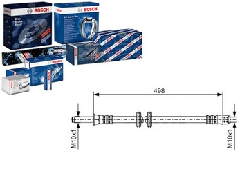 Гальмівний ШЛАНГ BOSCH 6394280335 A6394280835 639