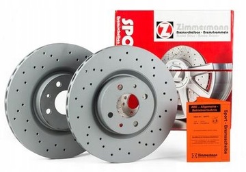 ZIMMERMANN SPORT TARCZE AUDI A6 C5 A4 B5 6 7 288MM