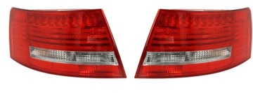 LAMPA TYLNA ZEWN. AUDI A6 C6 08- SEDAN LED KOMPLET