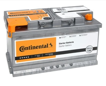 Akumulator Continental LB4 12V 85Ah 760A P+