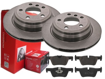 TARCZE KLOCKI BREMBO TYŁ BMW 4 F32 F33 F36 300MM