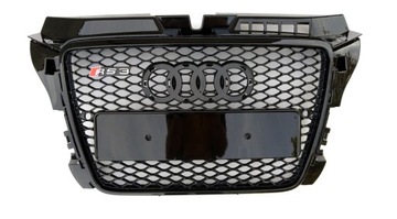 Решітка радіатора Audi A3 8P LIFT 2008-12 Honeycomb