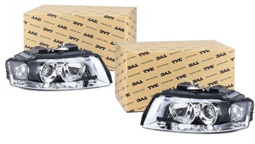 TYC фары лампы AUDI A4 B6 2000-2004 kpl L + P