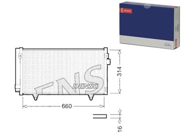 DENSO SKRAPLACZ KLIMATYZACJI SUBARU FORESTER IMPRE