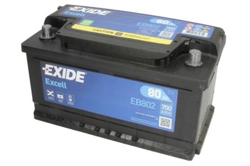 Аккумулятор EXIDE 12V 80AH / 700A EXCELL p+