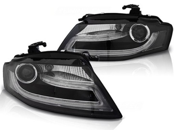Лампи AUDI A4 B8 08-11 TRU DRL Xenon Black LED