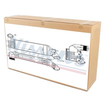 INTERCOOLER NISSENS do CITROEN C5 II 2.2 HDi