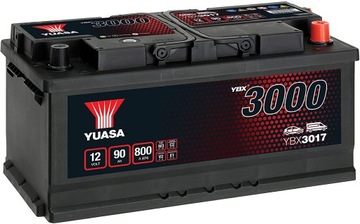 Akumulator 90Ah YUASA YBX3017 CHRYSLER 300C 2.7