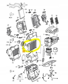 PAROWNIK KLIMATYZACJI 8K1898967A H7995002