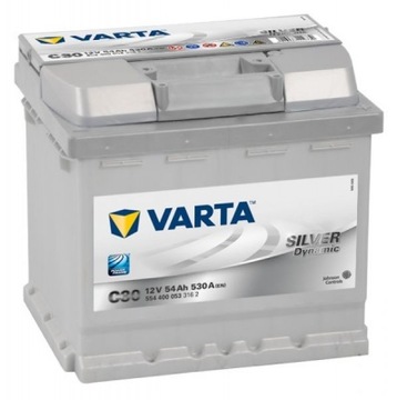 AKUMULATOR VARTA SILVER 12V/54Ah 530A C30 OKAZJA