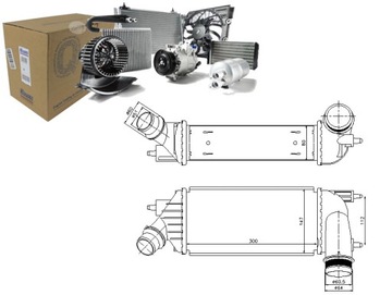 ИНТЕРКУЛЕР NISSENS 0384P2 144010980 0