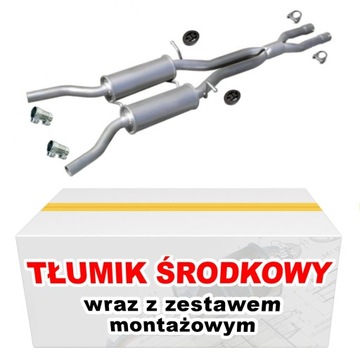 Tłumik środkowy Audi A6 C4 C5