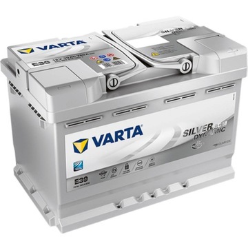 VARTA акумулятор 70AH SILVER Dynamic AGM 760a p+
