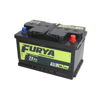 Akumulator FURYA 72Ah 600A P+